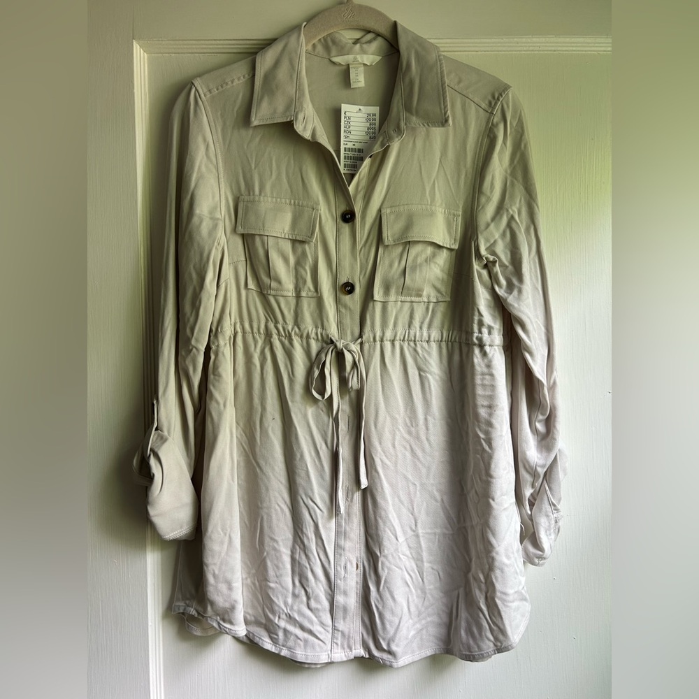 NEW H&M Viscose Maternity Blouse